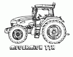 free printable tractor coloring pages for kids