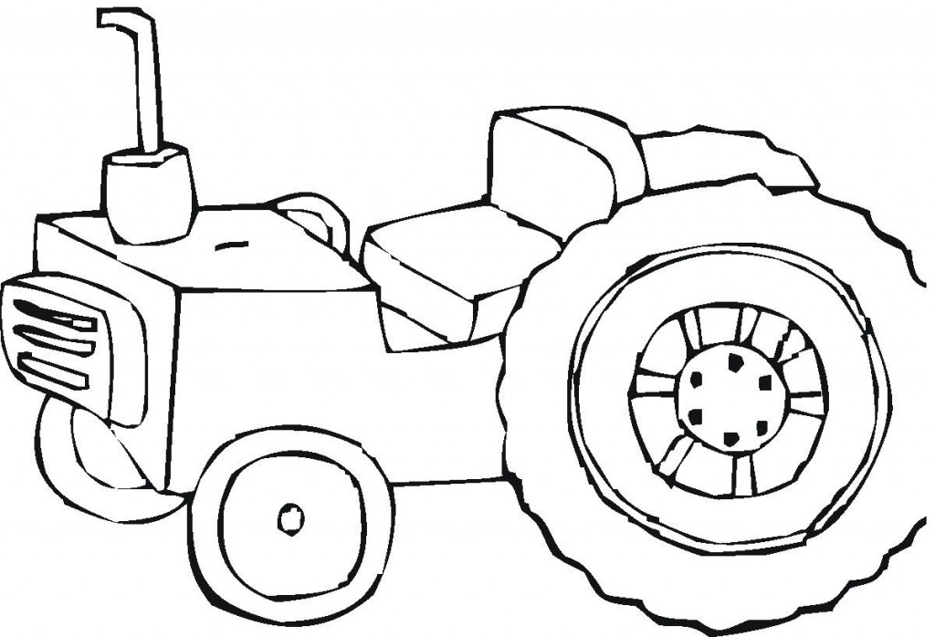 Tractor Coloring Pages Pictures