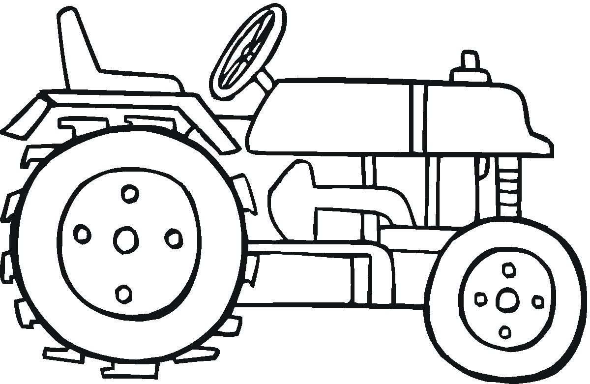 Printable Tractor Coloring Pages PDF For Kids - Coloringfolder.com