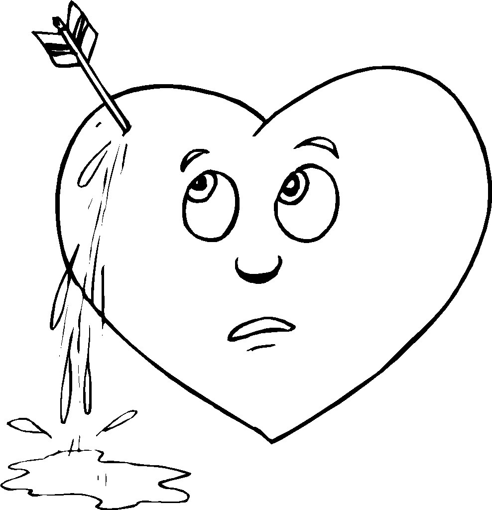 Free Printable Heart Coloring Pages For Kids