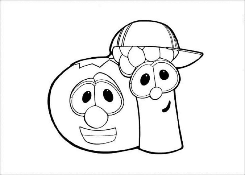 VeggieTales Coloring Pages Printable for Free Download