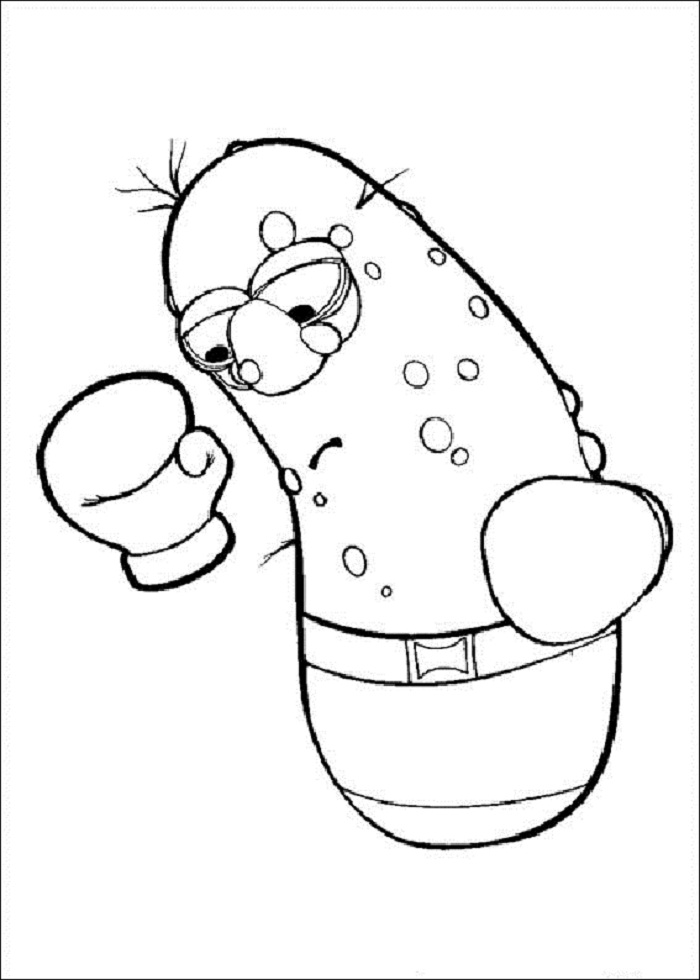 Veggie Tales Coloring Pages Pictures