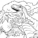Volcano Coloring Pages - Prehistoric