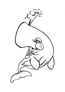 Free Printable Whale Coloring Pages For Kids