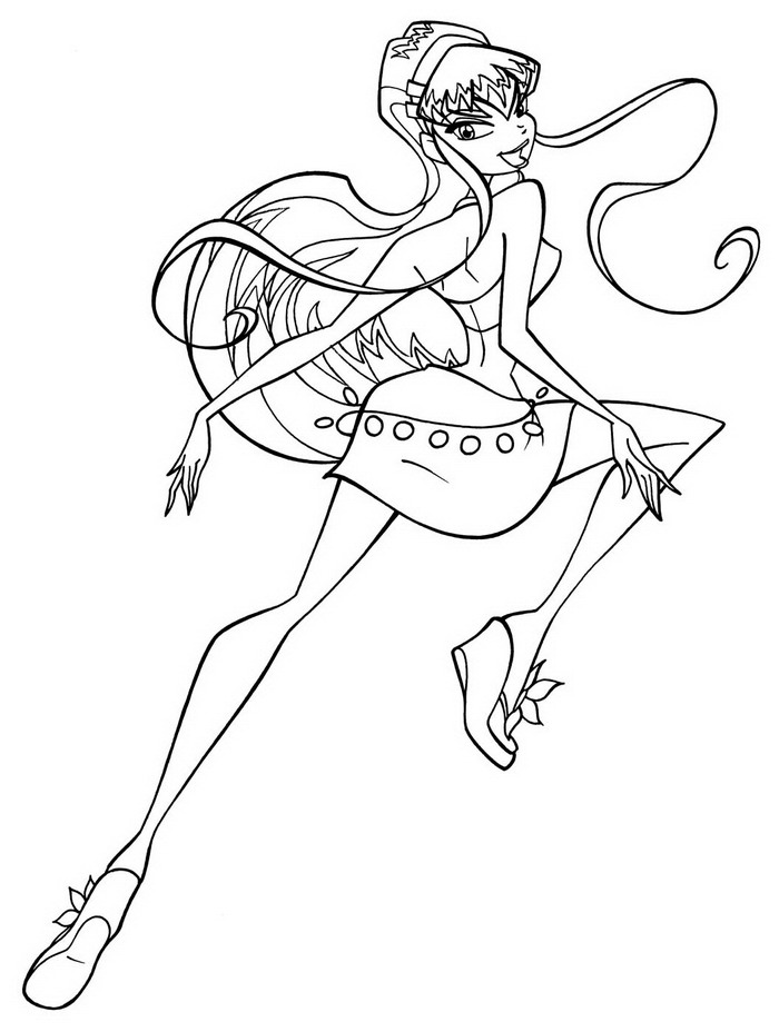 winx club coloring pages