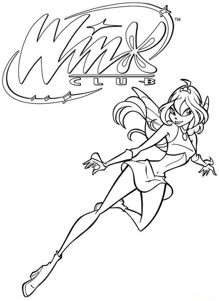Winx Show Coloring Games Winx Show Coloring Games