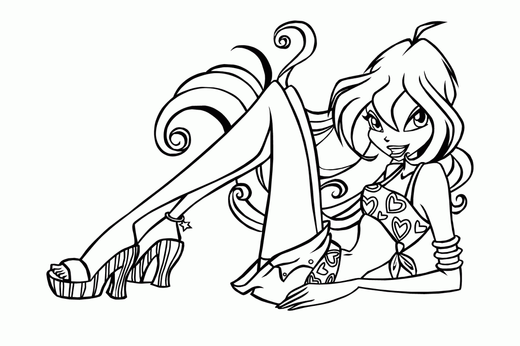 Winx Coloring Pages Printable