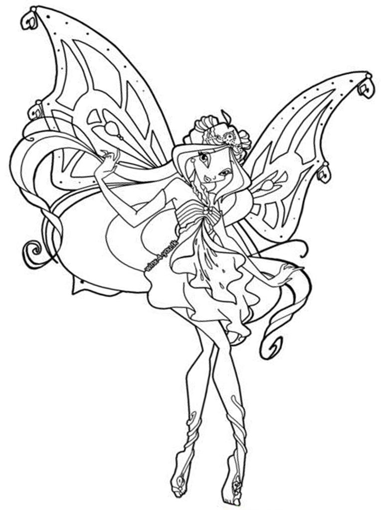 Winx Show Coloring Sheets Winx Show Coloring Sheets