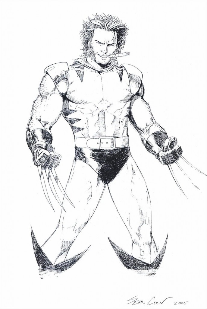 Wolverine Coloring Pages Images