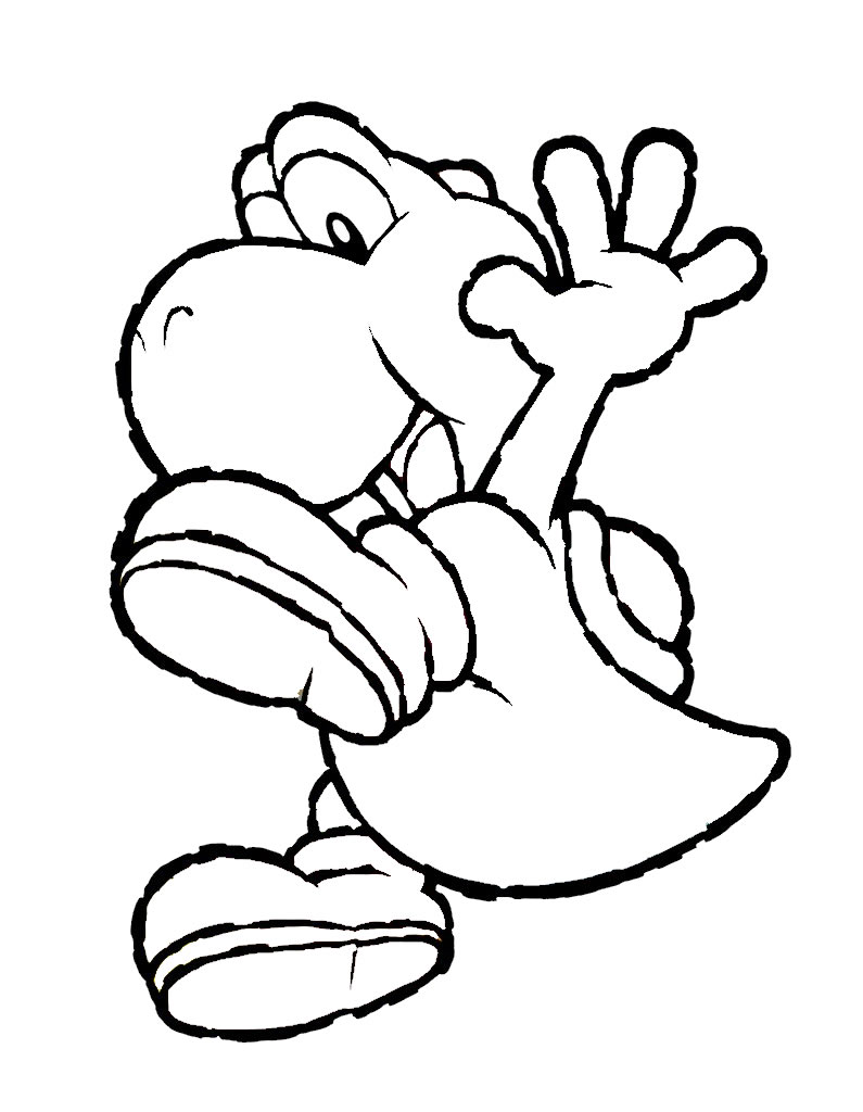 mario bros free printable coloring pages