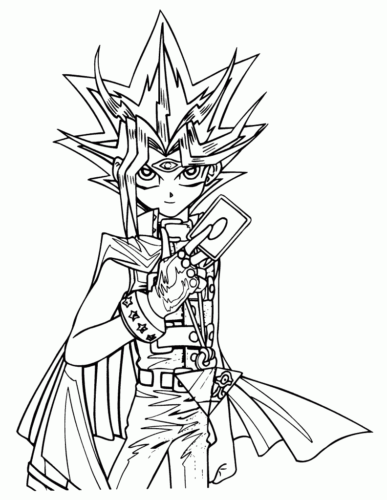 Yugioh Coloring Pages Photos