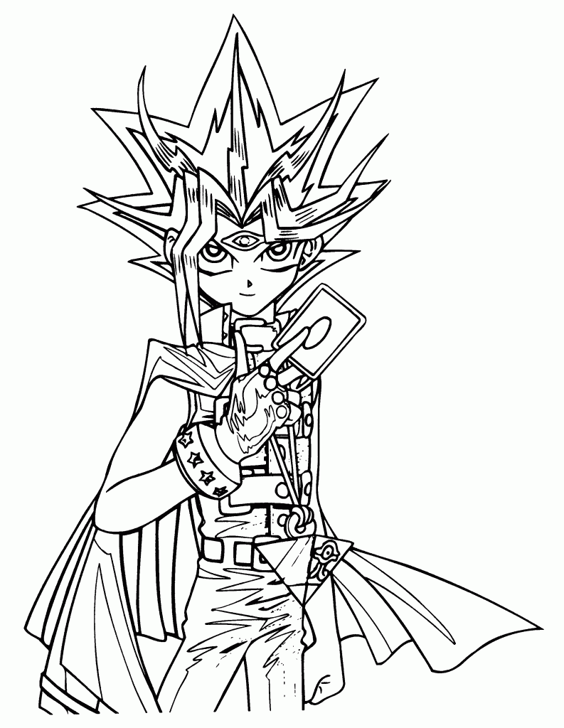 Free Printable Yugioh Coloring Pages For Kids