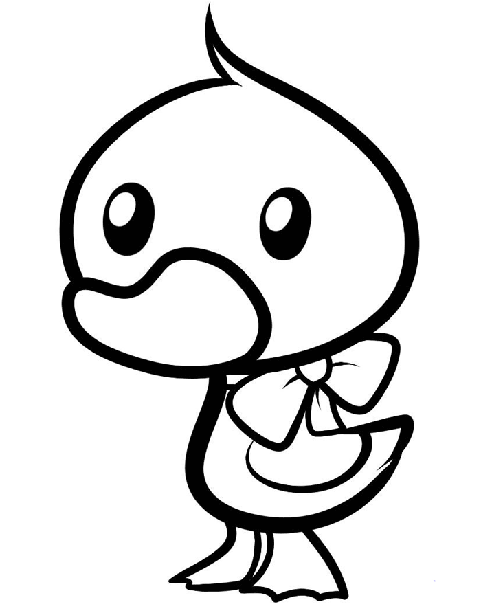 Duck Coloring Pages - Best Coloring Pages For Kids