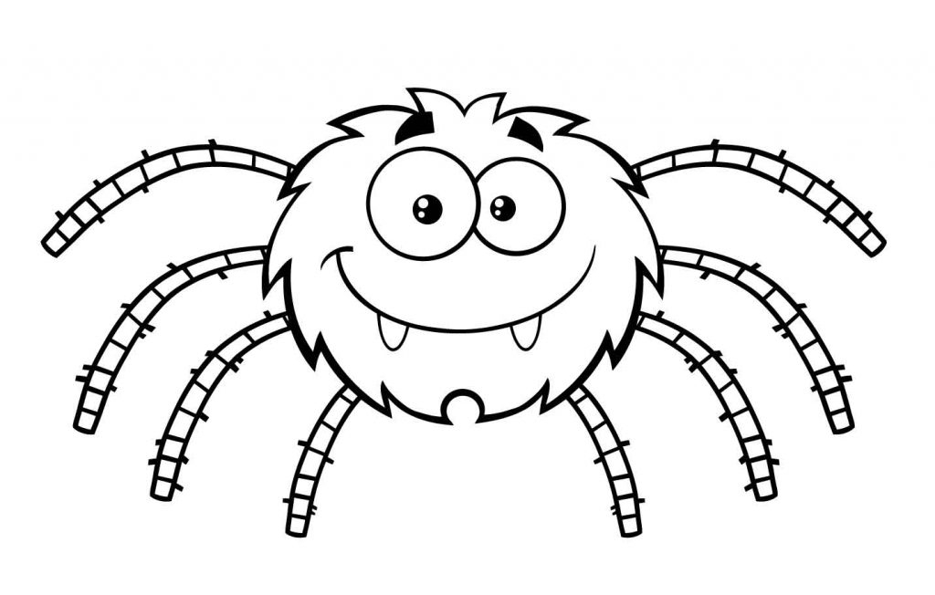 Free Printable Spider Coloring Pages For Kids