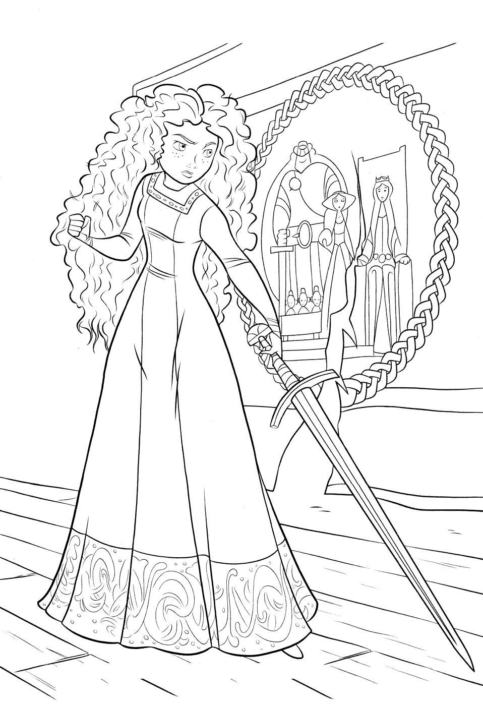 80 Collections Disney Princess Coloring Pages  Free