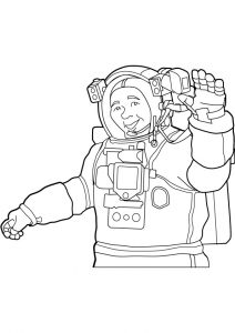 Free Printable Astronaut Coloring Pages For Kids