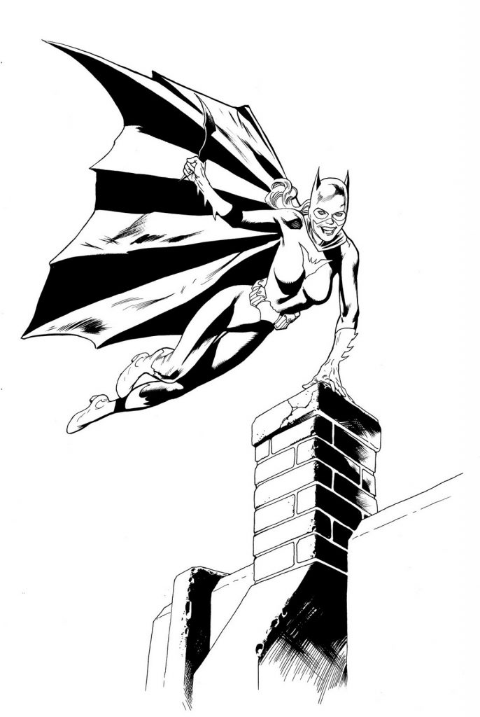 Batgirl Coloring Pages Pictures