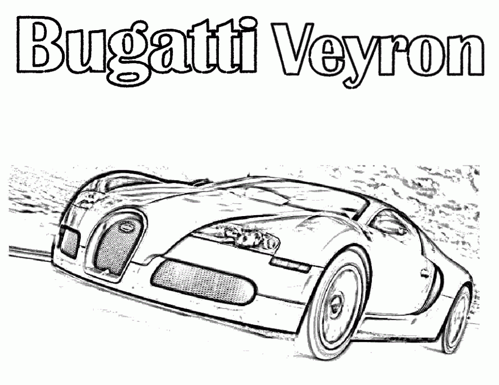 Free Printable Bugatti Coloring Pages For Kids