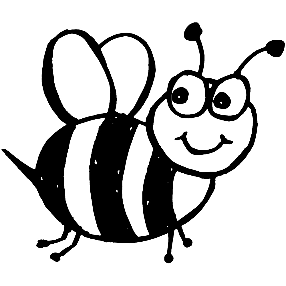 Bumble Bee Coloring Page