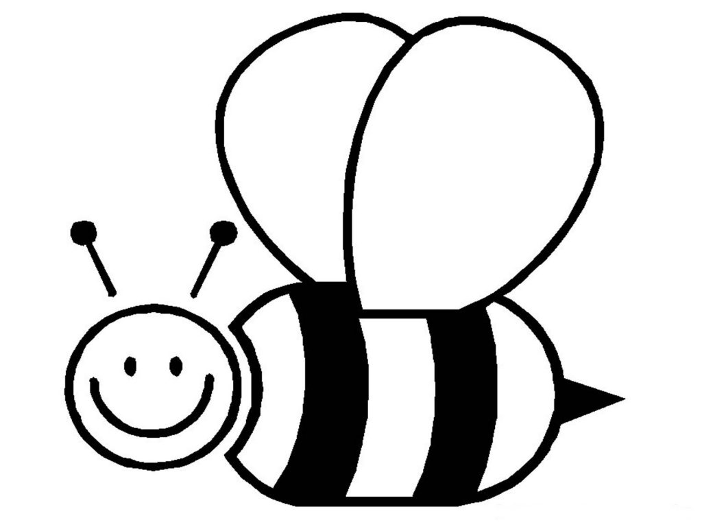 Bumble Bee Coloring Pages