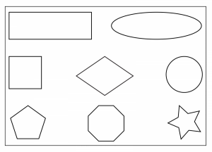 Free Printable Shapes Coloring Pages For Kids