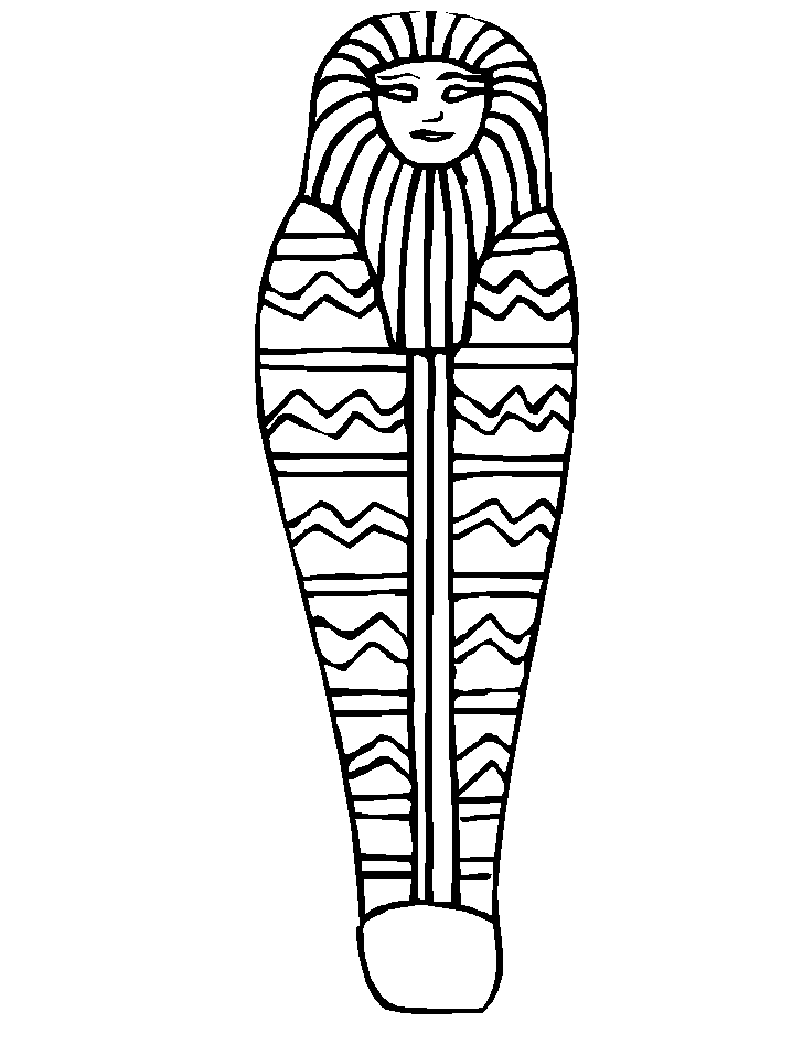 Coloring Pages of Ancient Egypt