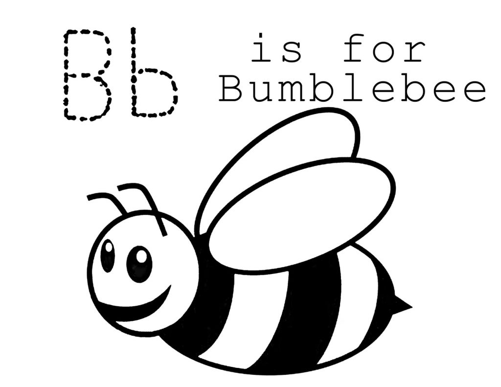 Coloring Pages of Bumble Bee