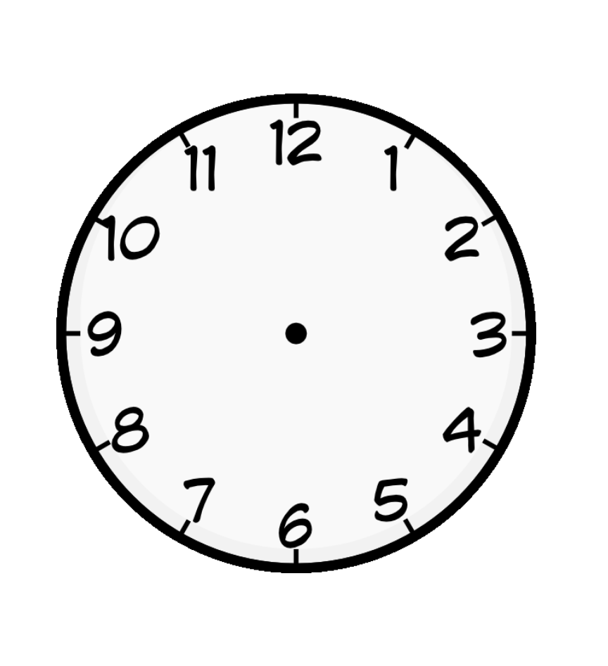 Coloring Pages of Clock