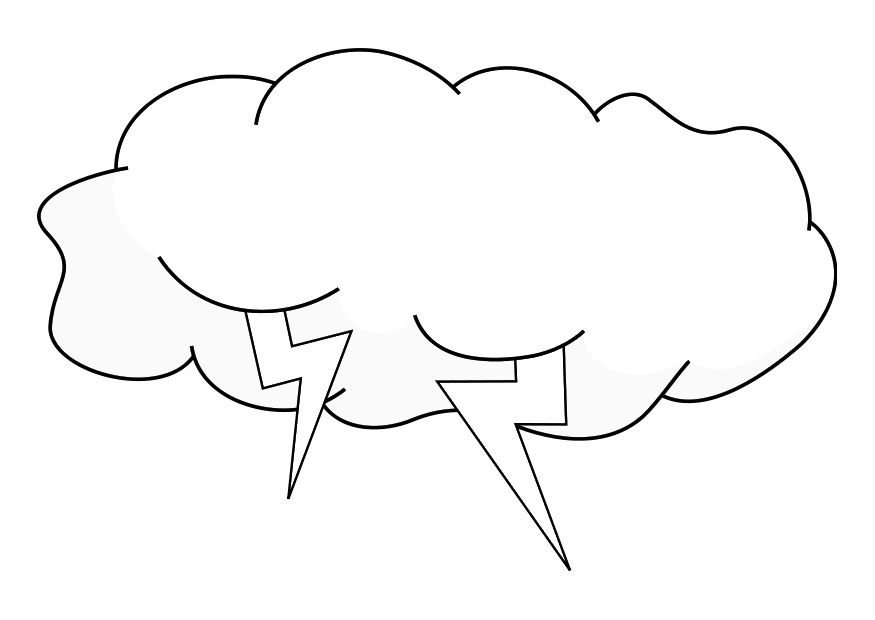 Coloring Pages of Cloud