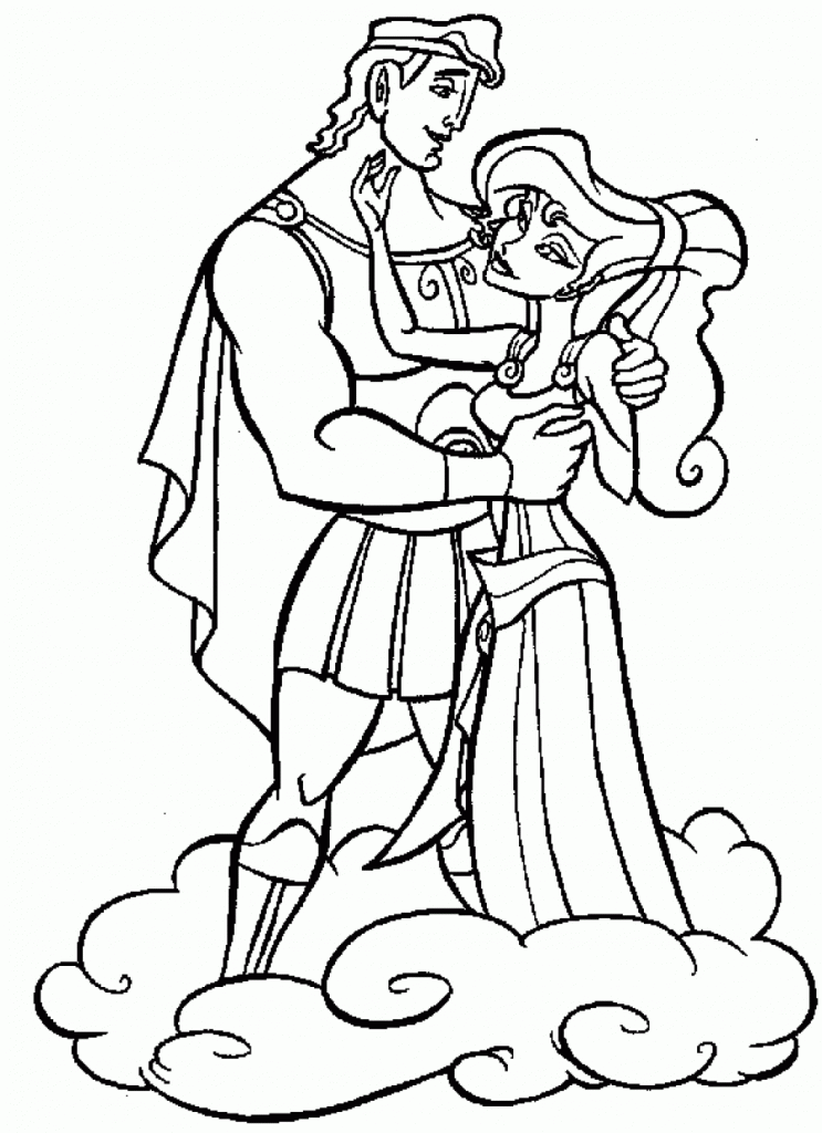 Coloring Pages of Hercules
