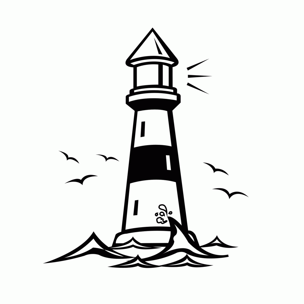 Coloring Pages of Lighthouse
