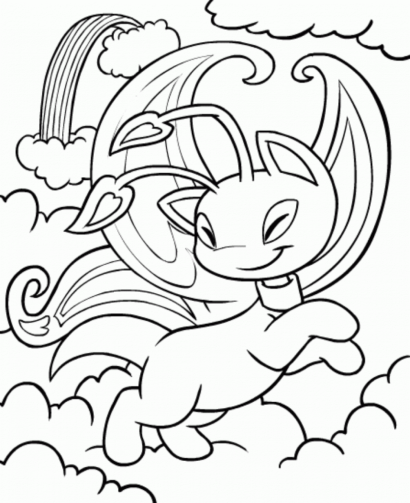 Coloring Pages of Neopets