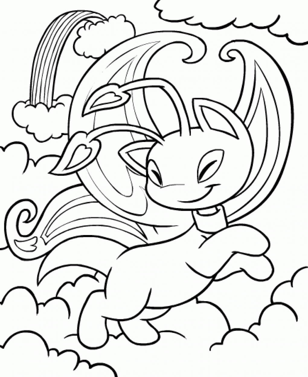 Neopets Coloring Pages 2