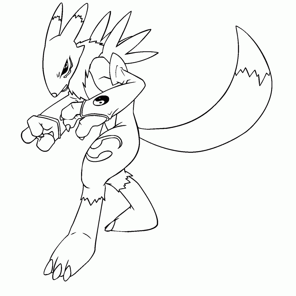 Digimon Coloring Pages