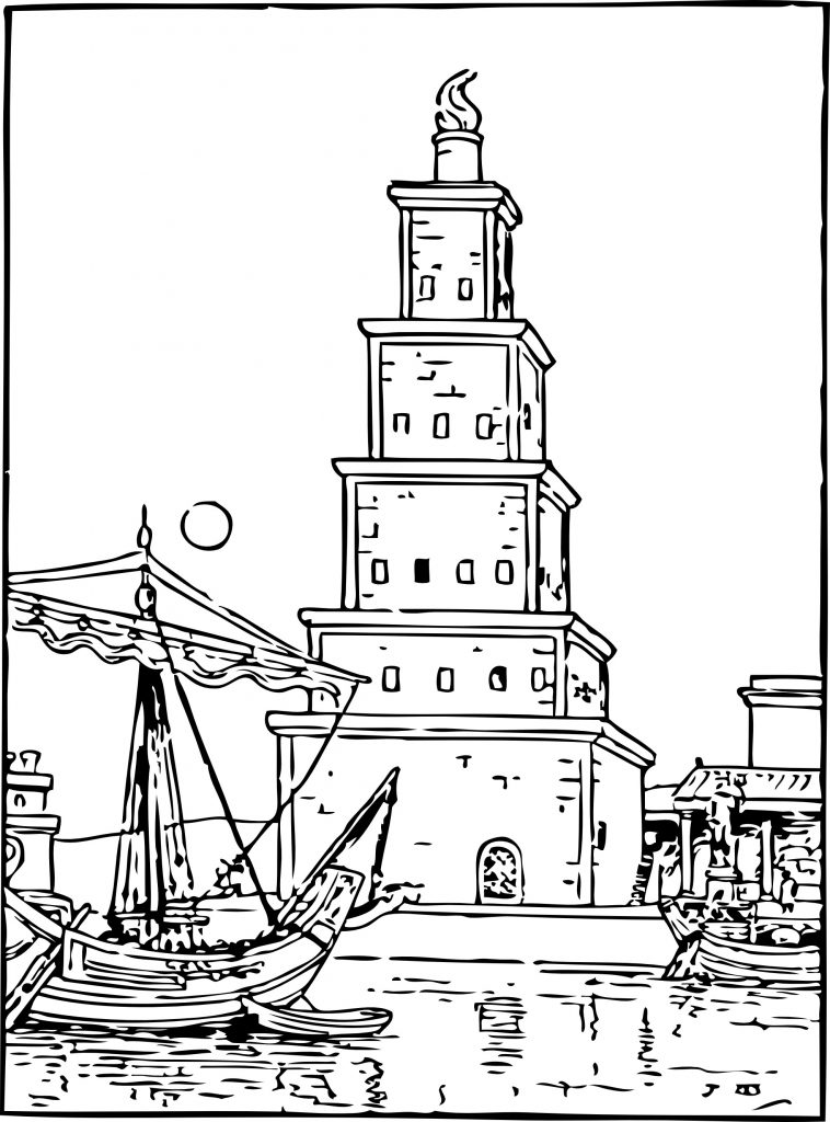 Download Lighthouse Coloring Pages