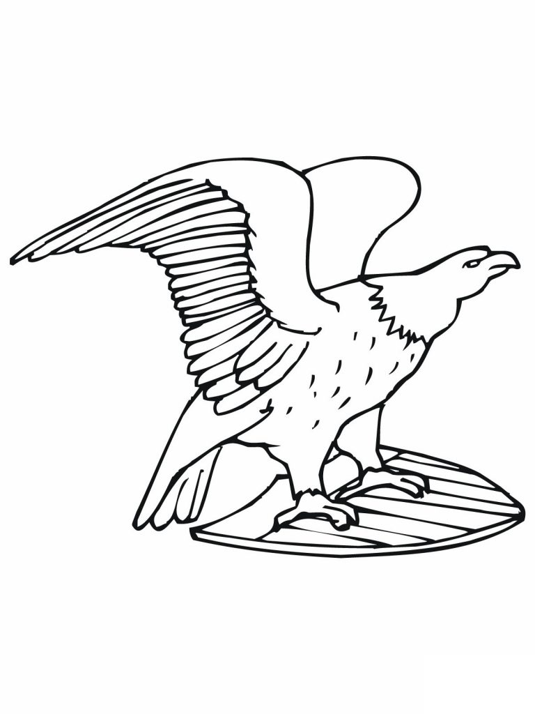 Free Bald Eagle Coloring Pages