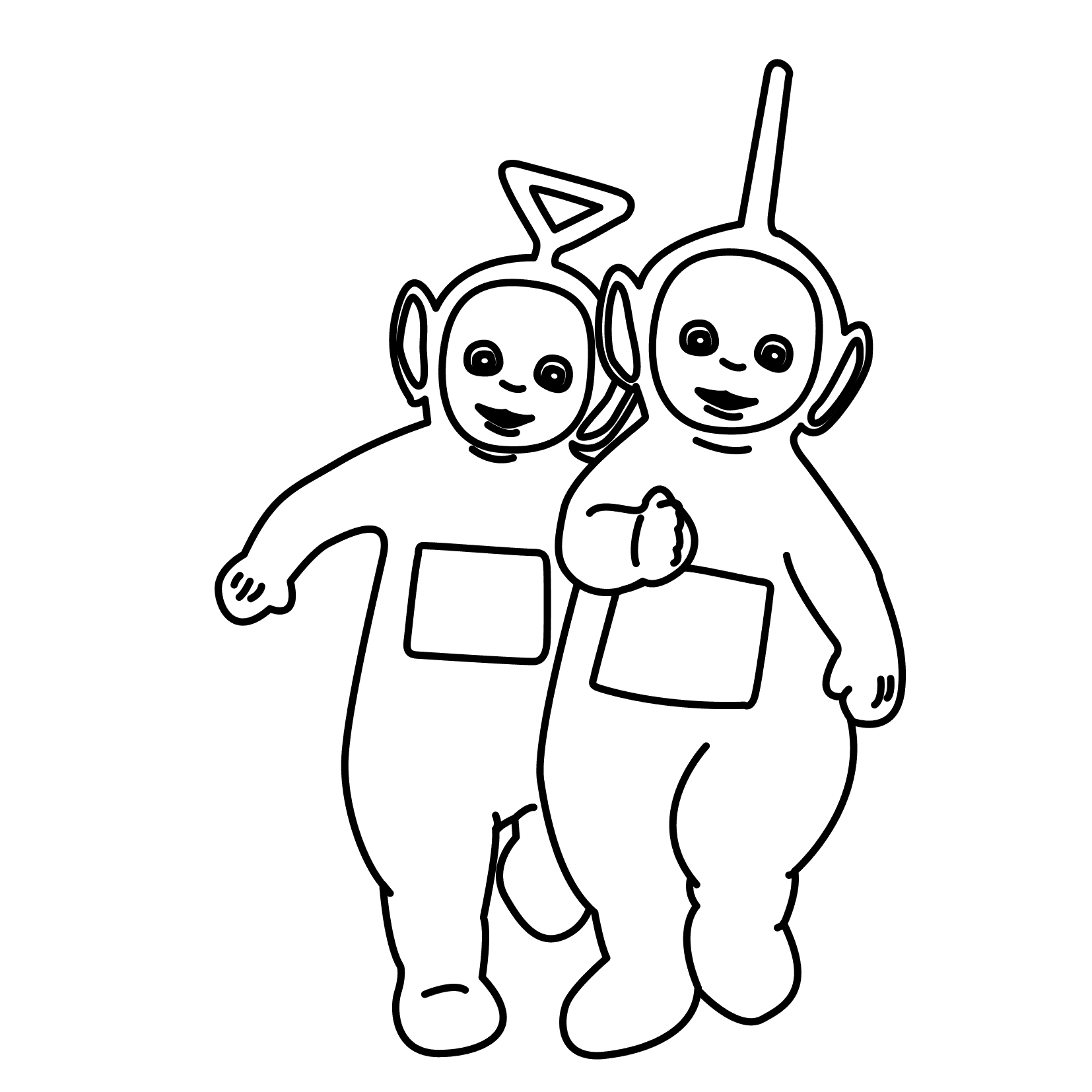 Free Printable Teletubbies Coloring Pages For Kids