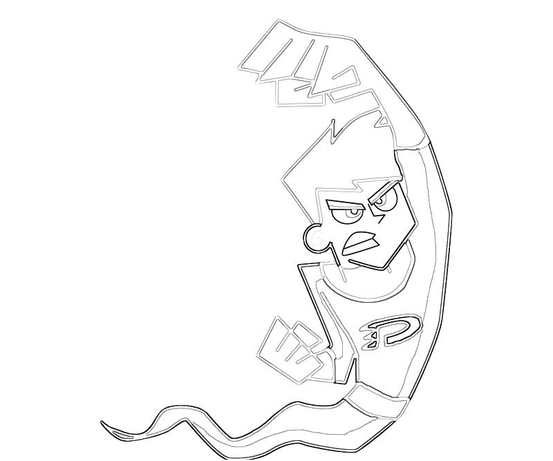 Danny Phantom Coloring Pages