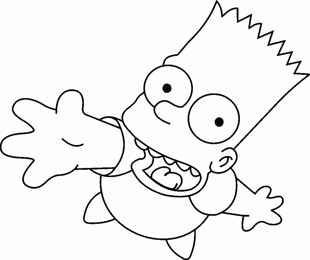 Free Printable Simpsons Coloring Pages