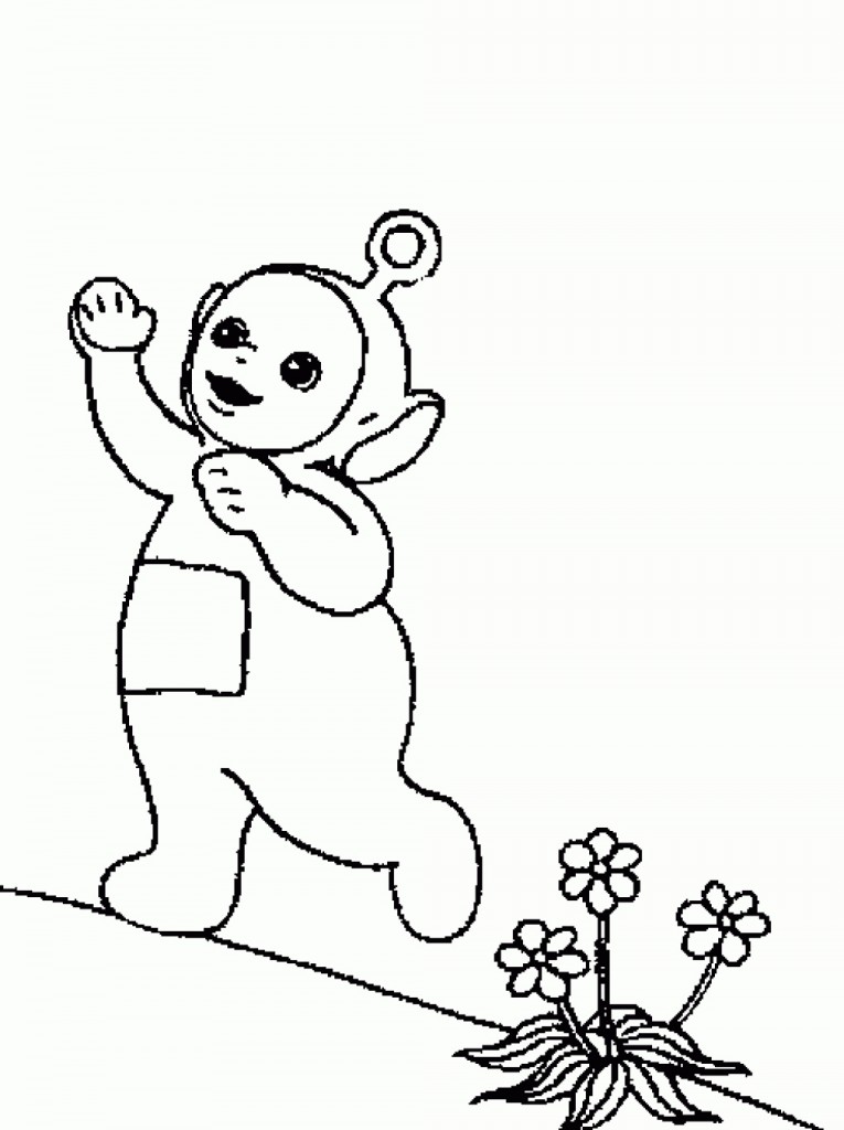 Free Printable Teletubbies Coloring Pages For Kids