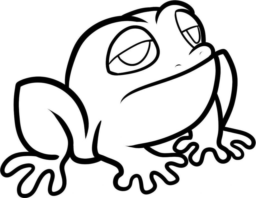 Free Printable Toad Coloring Pages