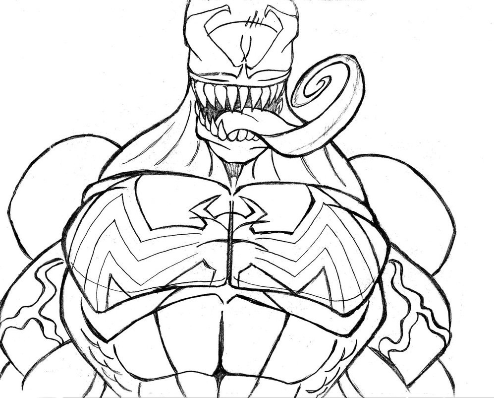 Venom Coloring Pages 6