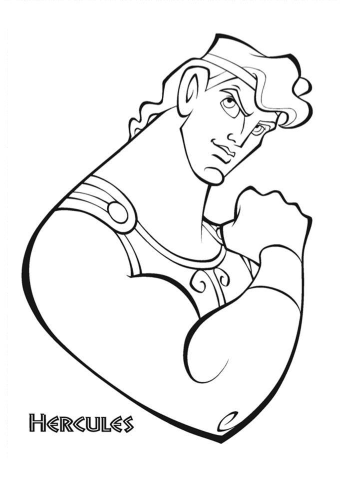 Hercules Coloring Pages Images