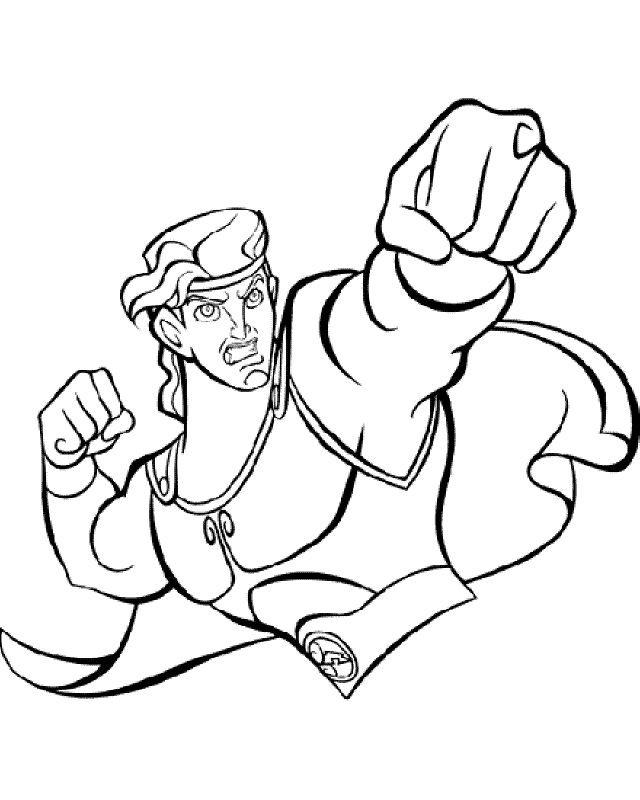 Hercules Coloring Pages Printable