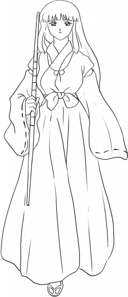 Inuyasha Coloring Page