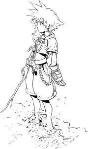 Free Printable Kingdom Hearts Coloring Pages For Kids