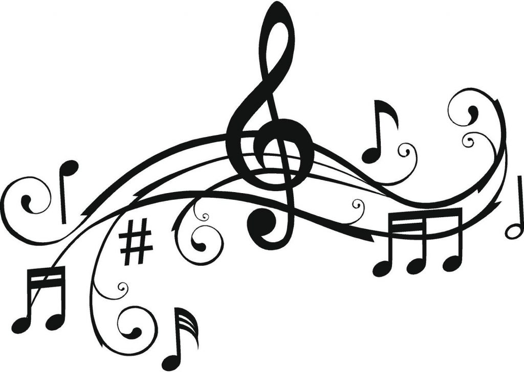Music Note Coloring Pages For Kids