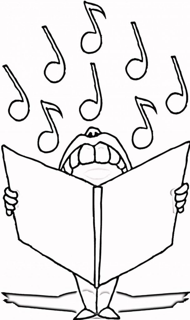 Music Note Coloring Pages Pictures