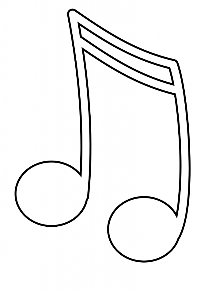 Music Note Coloring Pages To Print