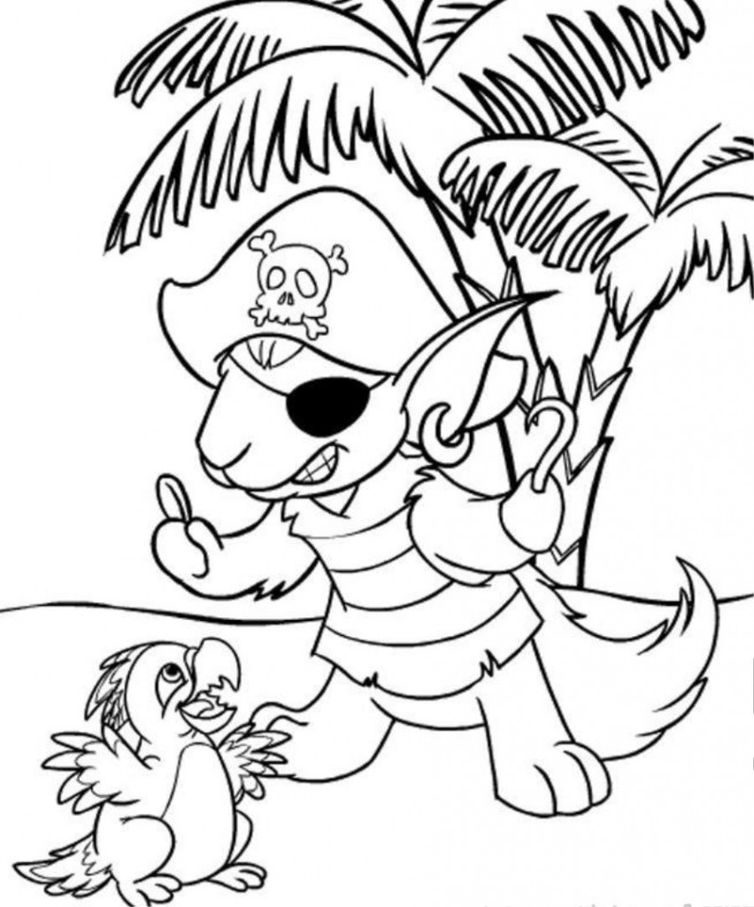 Neopet Coloring Page